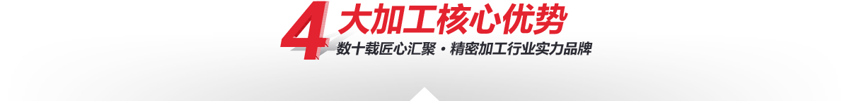 —4大加工核心優勢 —4大核心生產優勢